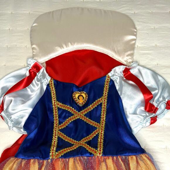 Disney Store Snow White Costume Girls XS 4/5 - Picture 2 of 8